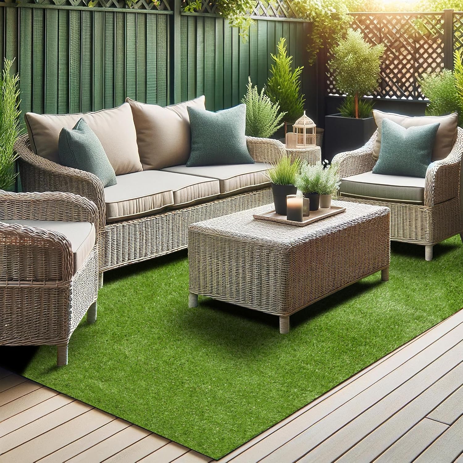 Realistic Artificial Grass