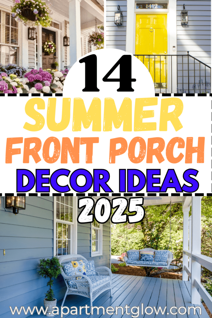 Front porch decor ideas for summer	
