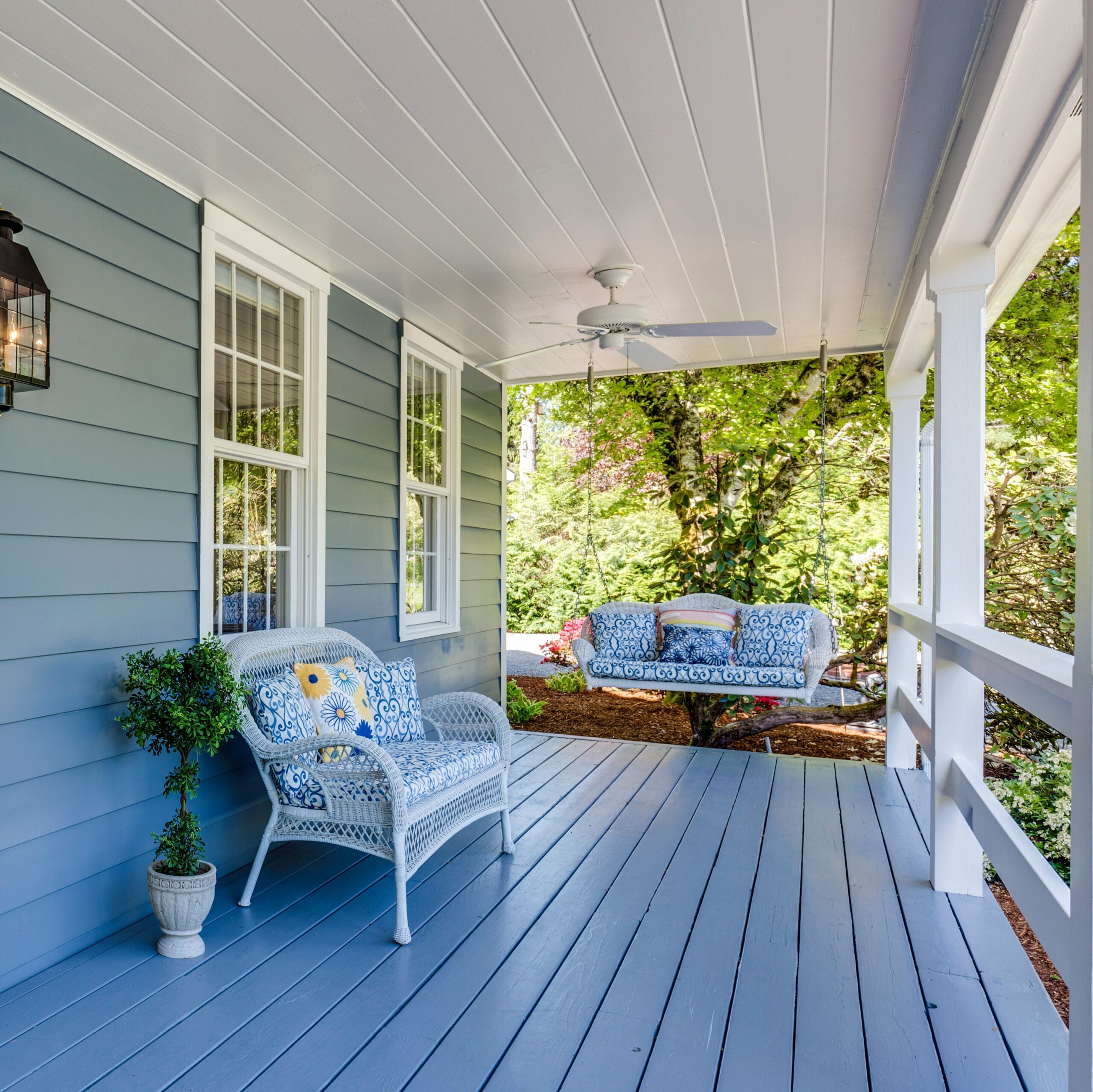 Summer front porch decorating ideas