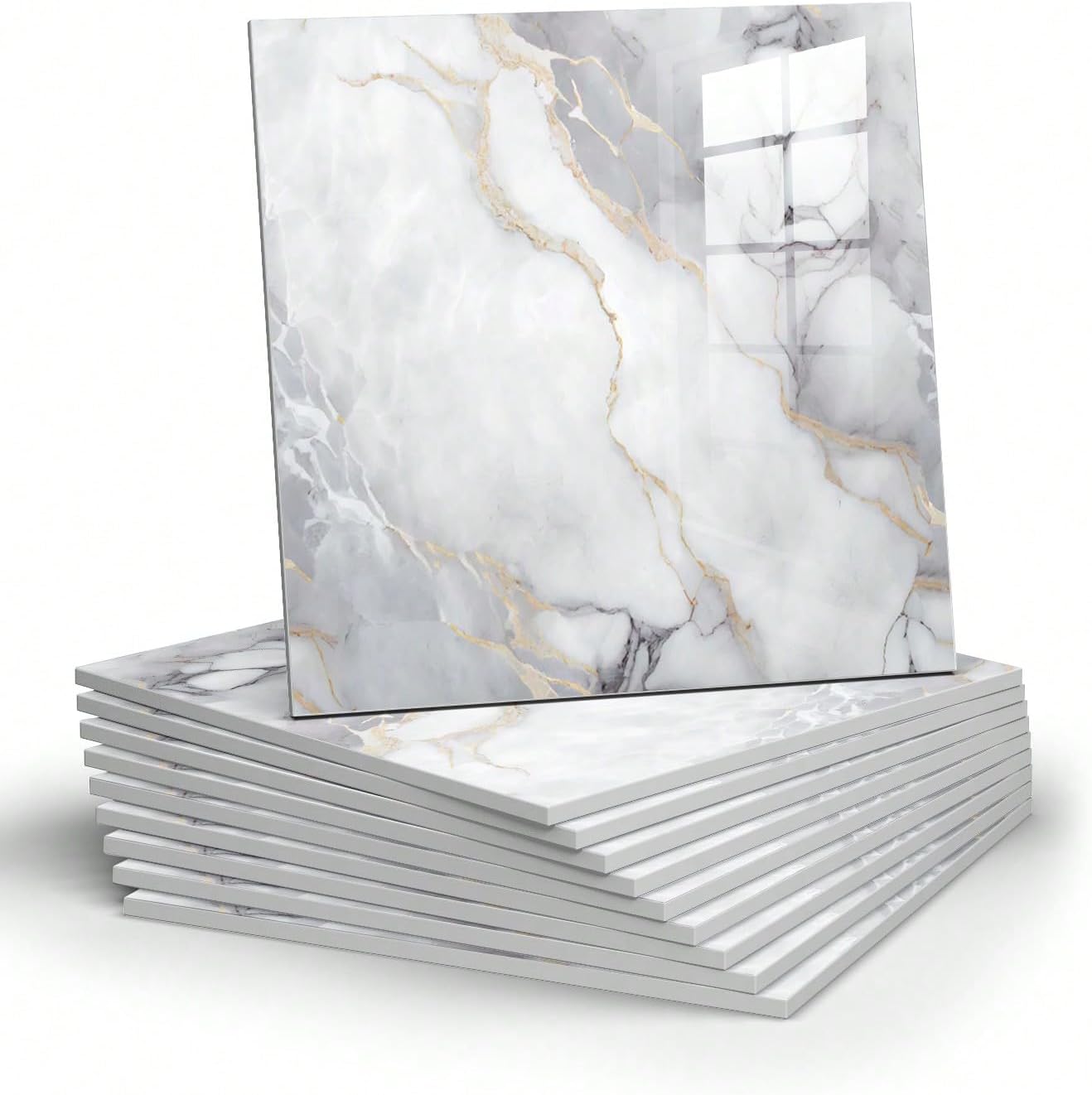 10pcs Marble Peel and Stic