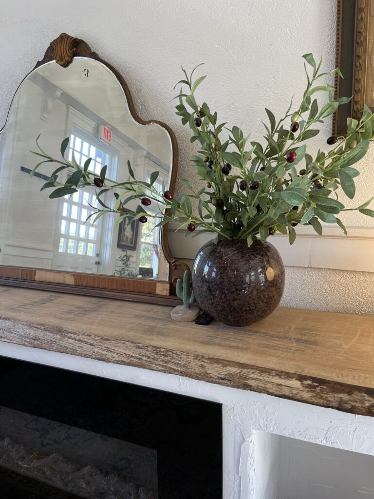 Winter living room ideas post Christmas.